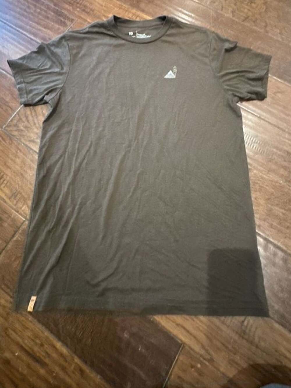 Tentree Treeblend Mens Large Green Short Sleeve Graphic T-Shirt